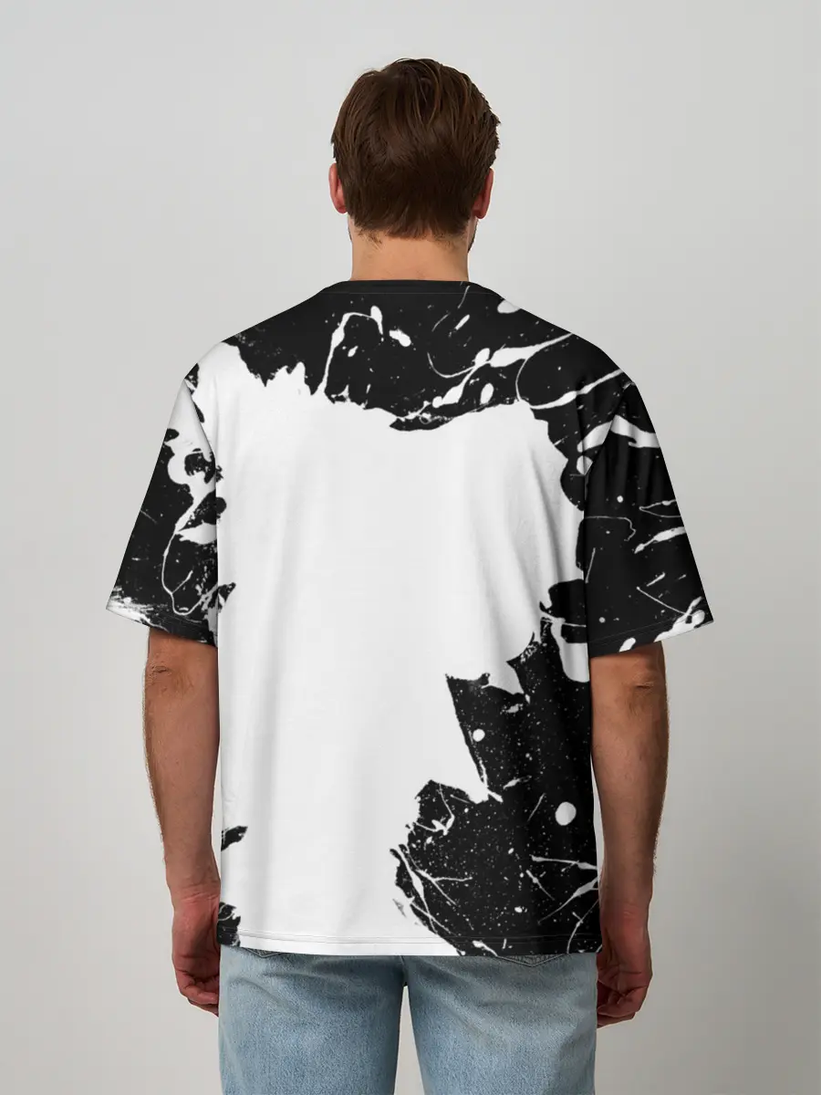 Мужская футболка оверсайз / METAL GEAR SOLID