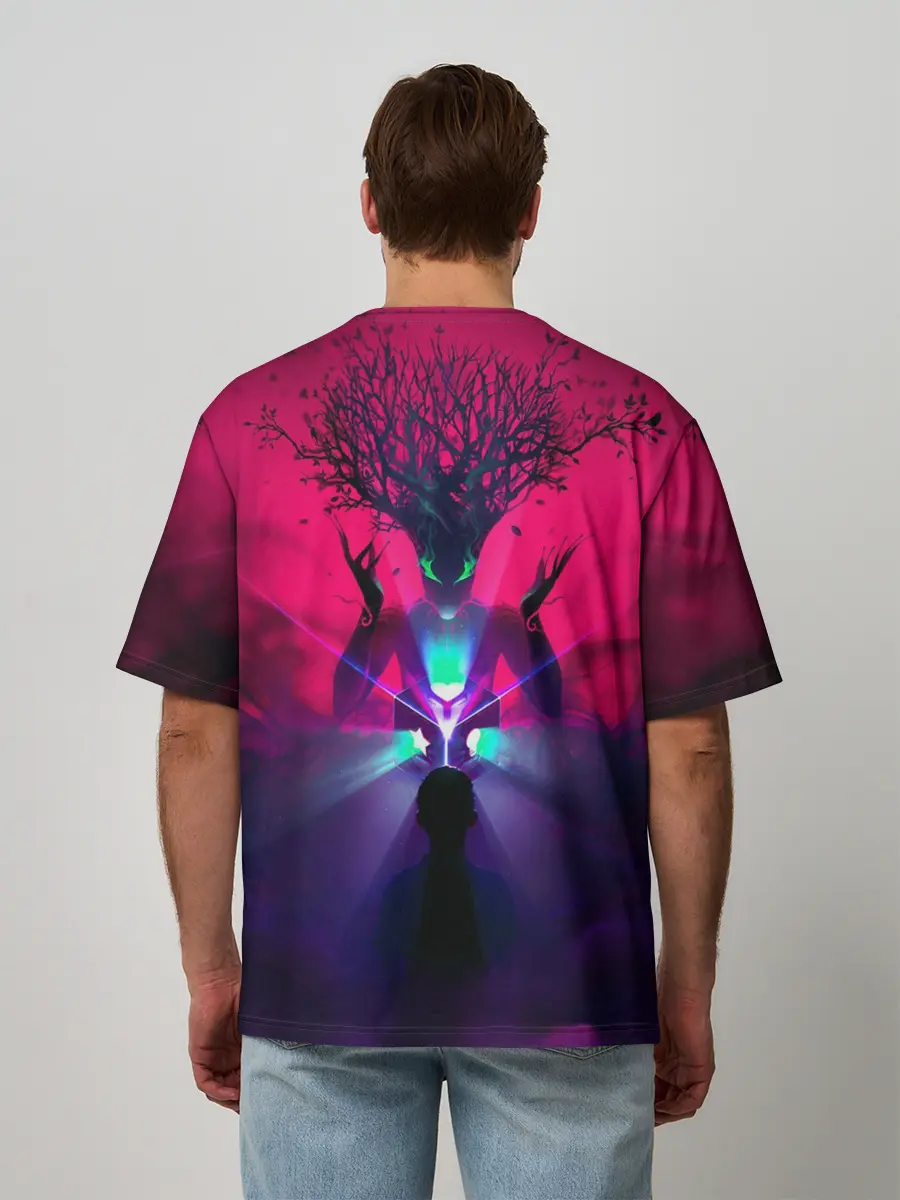 Мужская футболка оверсайз / DEDICATION