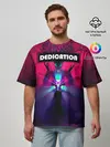 Мужская футболка оверсайз / DEDICATION