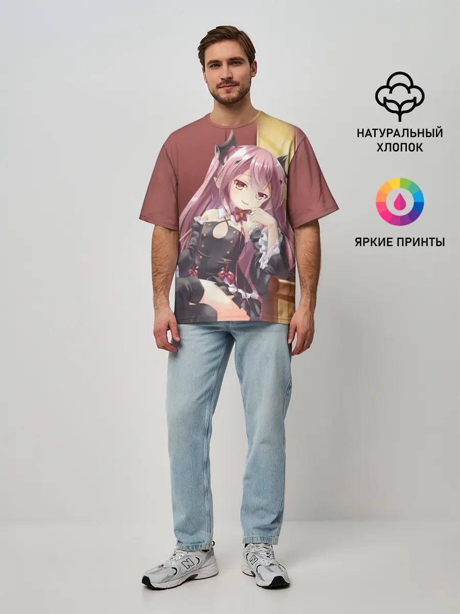 Мужская футболка оверсайз / Последний Серафим