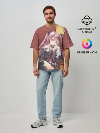 Мужская футболка оверсайз / Последний Серафим