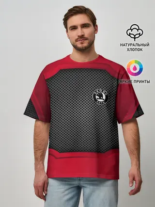 Мужская футболка оверсайз / SKODA SPORT