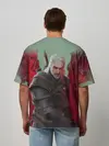 Мужская футболка оверсайз / ВЕДЬМАК | THE WITCHER | ГЕРАЛЬТ С МЕЧОМ
