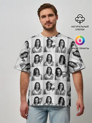 Мужская футболка оверсайз / Damiano David.