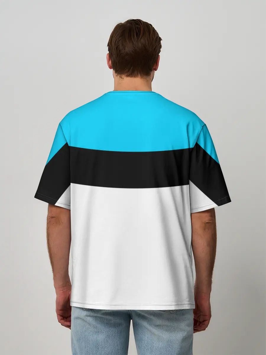 Мужская футболка оверсайз / Россия