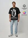 Мужская футболка оверсайз / NIRVANA