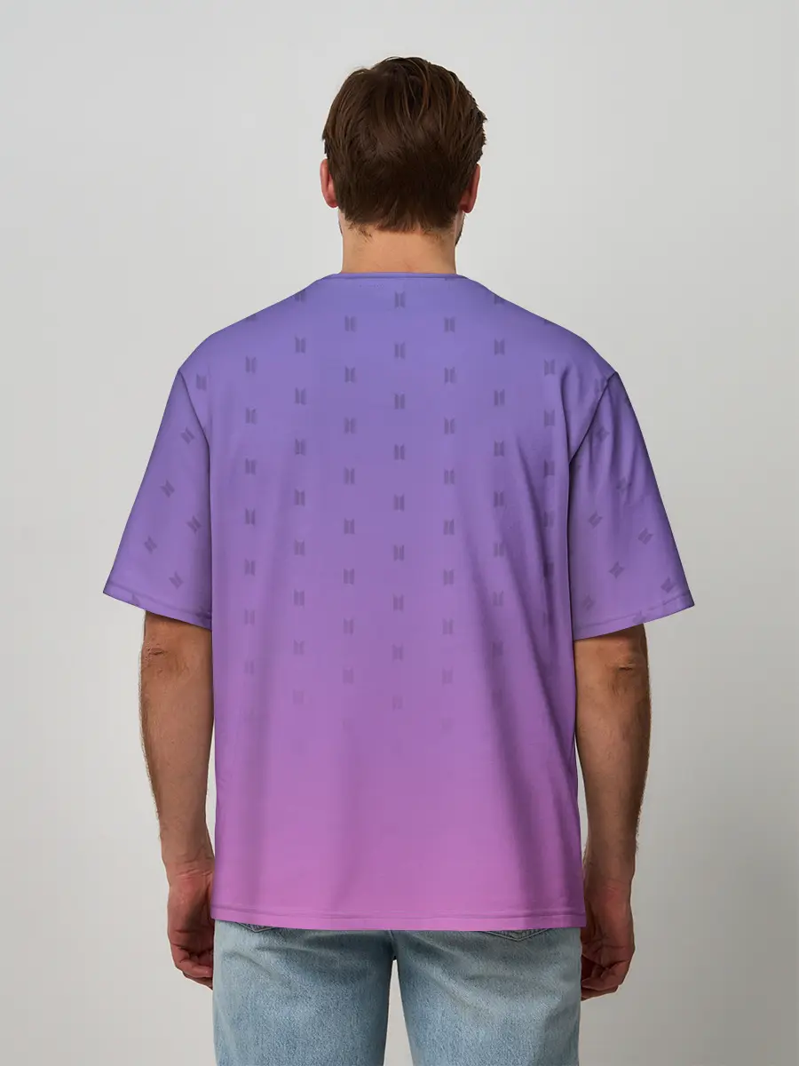 Мужская футболка оверсайз / K-POP BTS