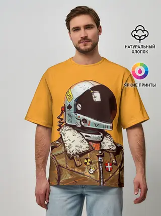 Мужская футболка оверсайз / Космический рейнджер