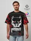 Мужская футболка оверсайз / PITBULL SYNDICATE / ПИТБУДЬ