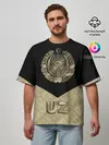 Мужская футболка оверсайз / Узбекистан