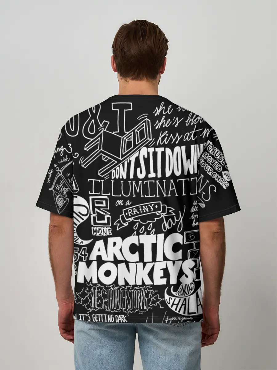 Мужская футболка оверсайз / Arctic Monkeys