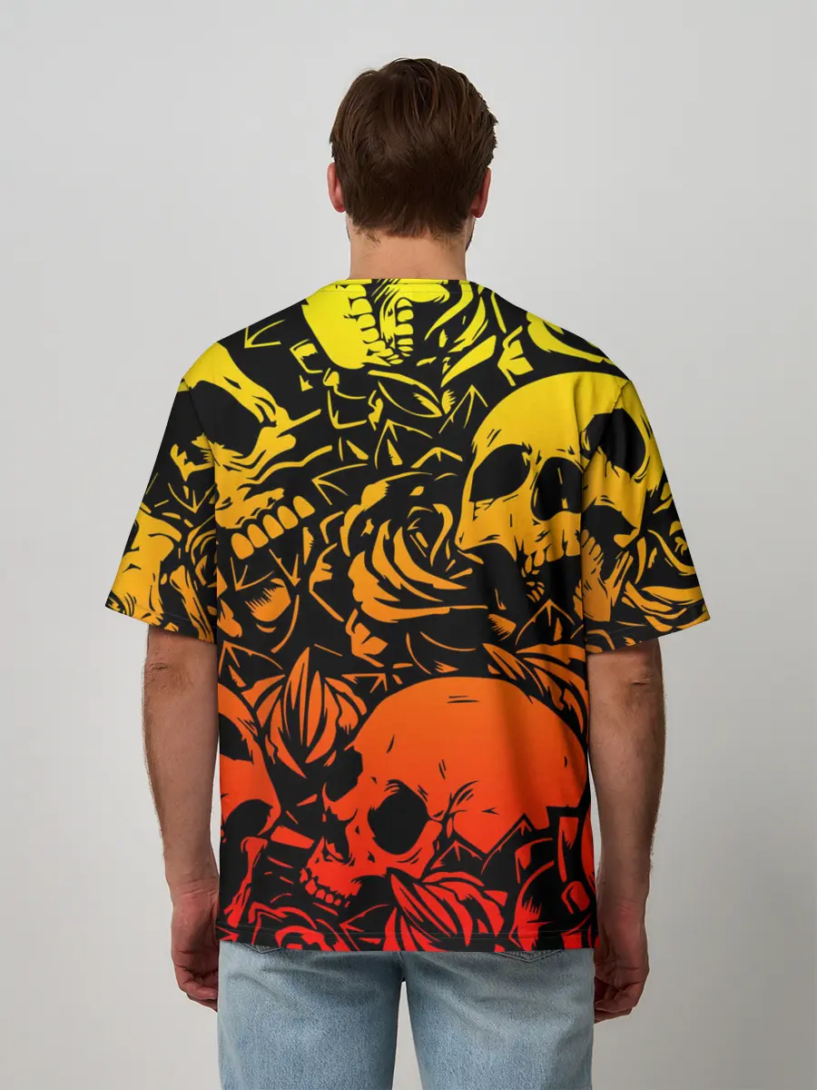 Мужская футболка оверсайз / JoJo Bizarre Adventure