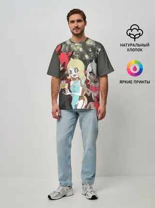 Мужская футболка оверсайз / ОТЕЛЬ ХАЗБИН