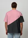 Мужская футболка оверсайз / Black Pink