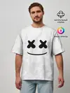 Мужская футболка оверсайз / MARSHMELLO
