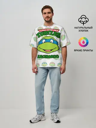 Мужская футболка оверсайз / Черепашки-Ниндзя