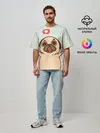 Мужская футболка оверсайз / Puglie Pug Like