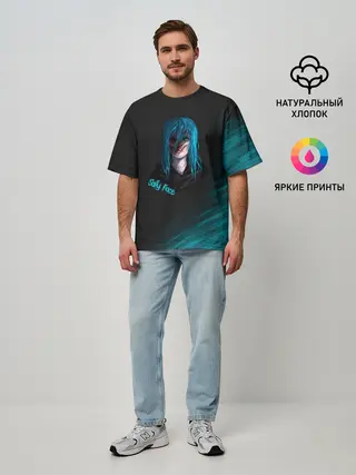 Мужская футболка оверсайз / Sally Face