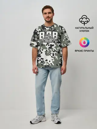 Мужская футболка оверсайз / ВДВ