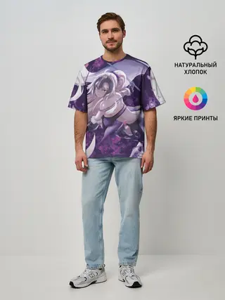 Мужская футболка оверсайз / Судьба Великая Кампания