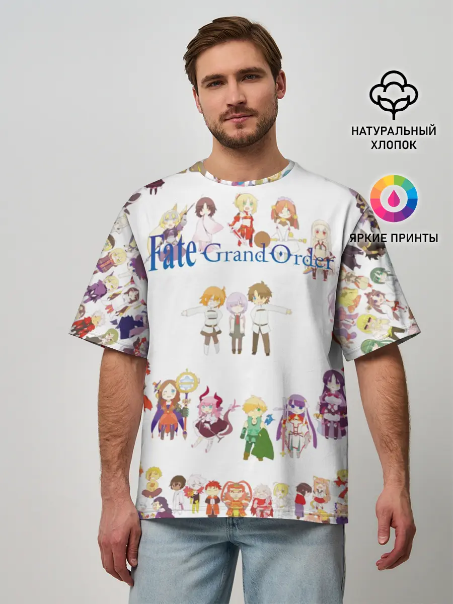 Мужская футболка оверсайз / FGO