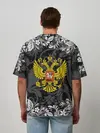 Мужская футболка оверсайз / Российская Федерация