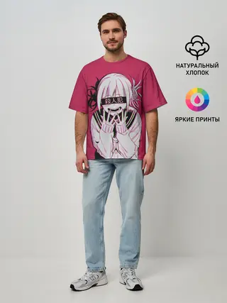 Мужская футболка оверсайз / SENPAI