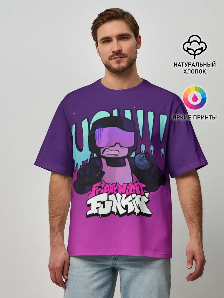 Мужская футболка оверсайз / Сержант Джон Капитан