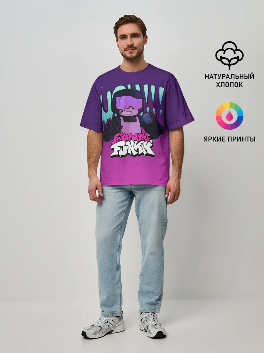 Мужская футболка оверсайз / Сержант Джон Капитан