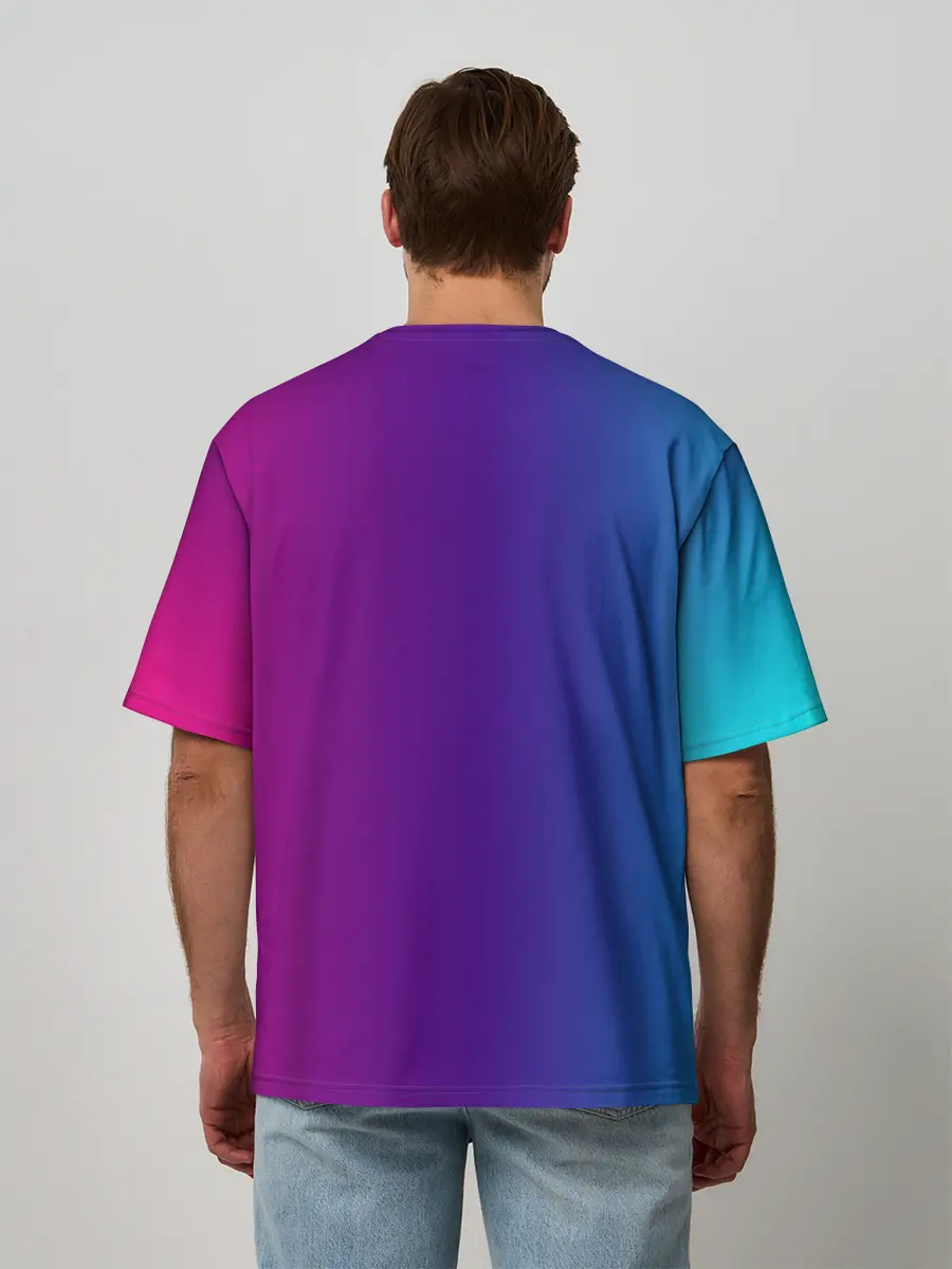 Мужская футболка оверсайз / NEED FOR SPEED - HEAT