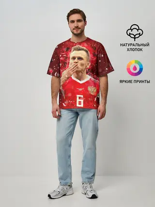 Мужская футболка оверсайз / Денис Черышев