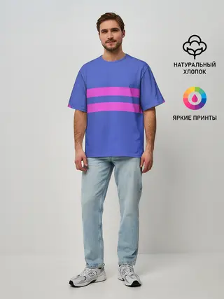 Мужская футболка оверсайз / ФРИСК