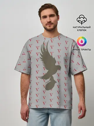 Мужская футболка оверсайз / Hollywood Undead