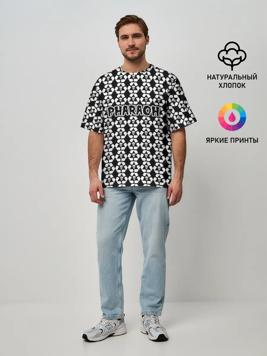 Мужская футболка оверсайз / Pharaoh