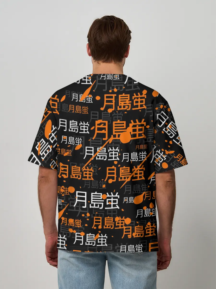 Мужская футболка оверсайз / TSUKISHIMA KEI / КЕЙ ЦУКИШИМА