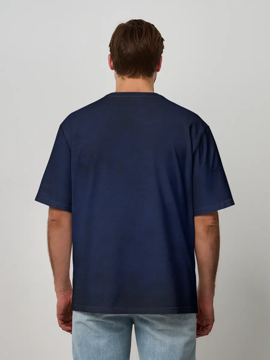 Мужская футболка оверсайз / Scania king of the road