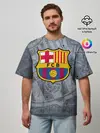 Мужская футболка оверсайз / Barcelona