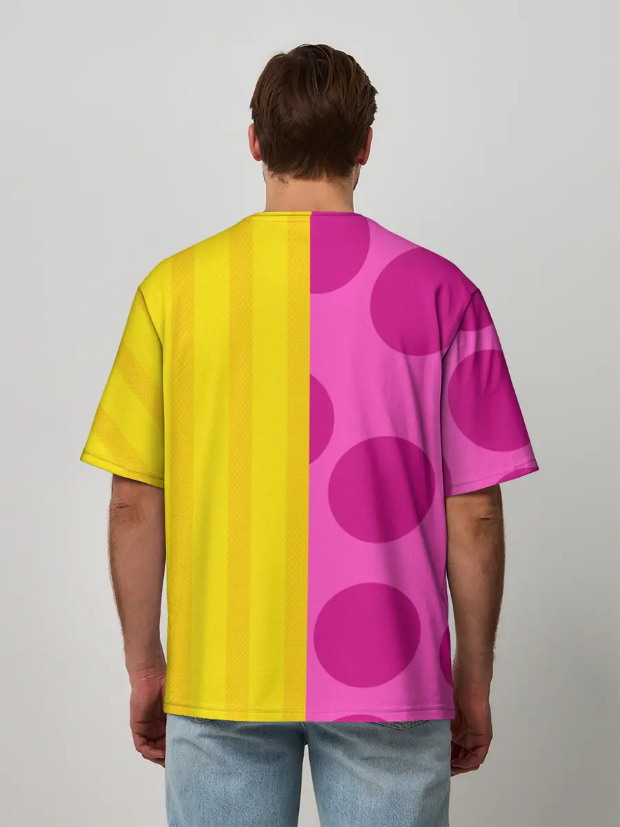 Мужская футболка оверсайз / POP ART