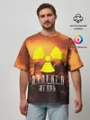 Мужская футболка оверсайз / S.T.A.L.K.E.R Игорь