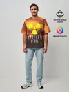 Мужская футболка оверсайз / S.T.A.L.K.E.R Игорь