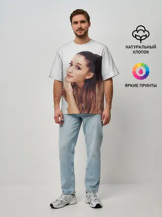Мужская футболка оверсайз / Ariana Grande
