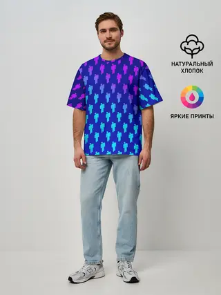 Мужская футболка оверсайз / BILLIE EILISH