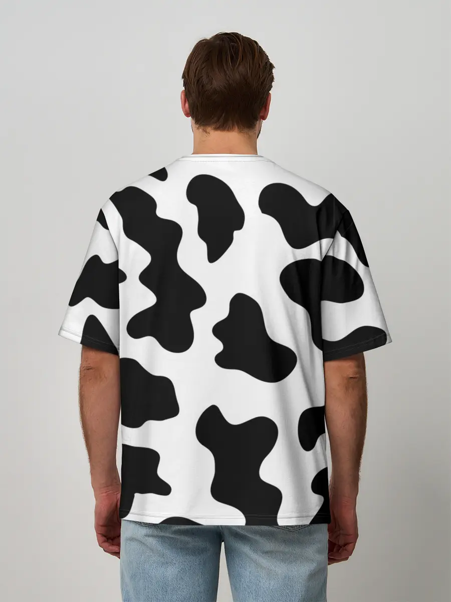 Мужская футболка оверсайз / Му-му