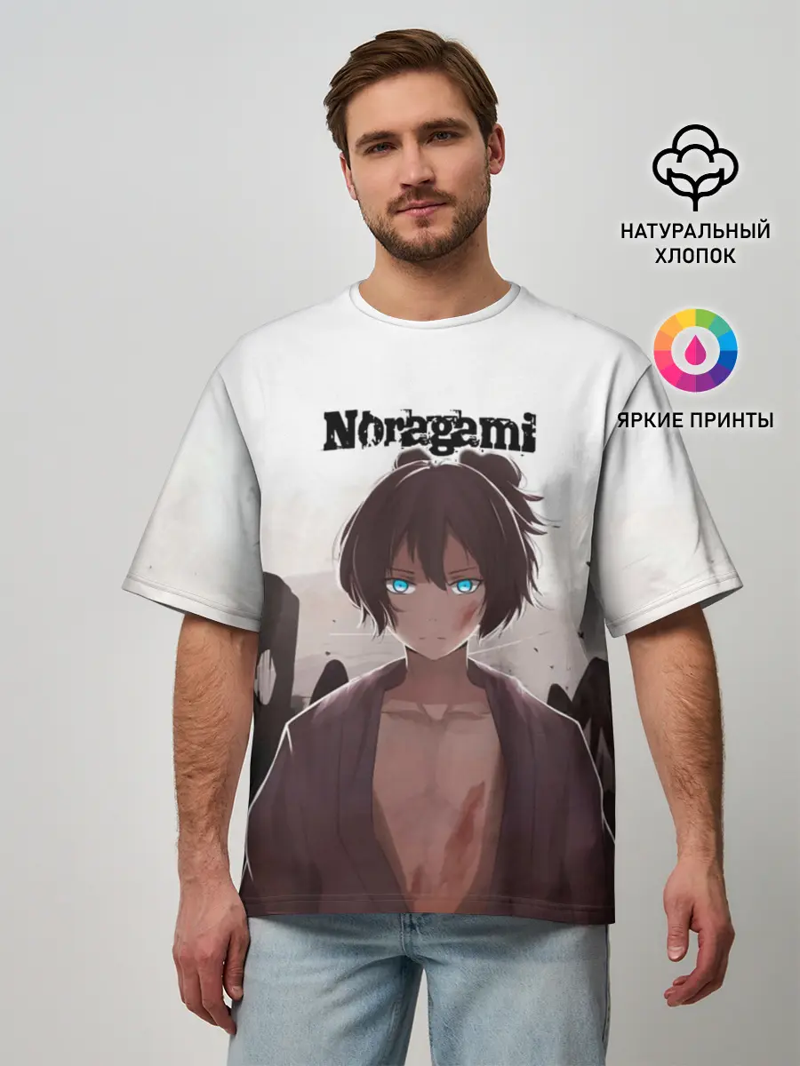 Мужская футболка оверсайз / NORAGAMI Yato