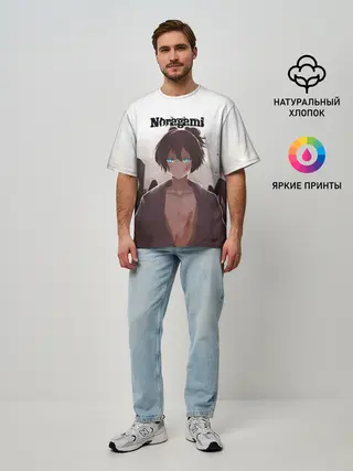 Мужская футболка оверсайз / NORAGAMI Yato
