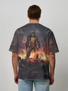 Мужская футболка оверсайз / DOOM ETERNAL