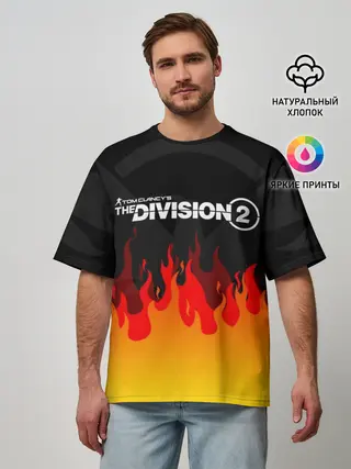 Мужская футболка оверсайз / THE DIVISION 2