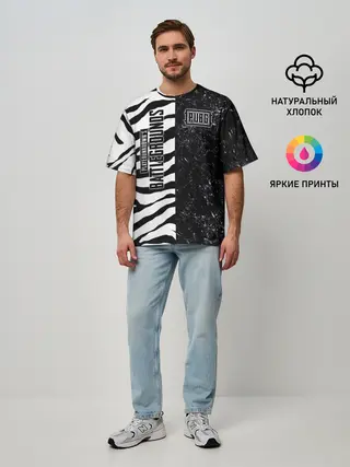 Мужская футболка оверсайз / PUBG Lifestyle