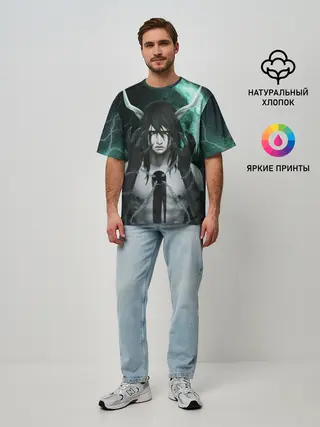 Мужская футболка оверсайз / Ulquiorra Schiffer Bleach