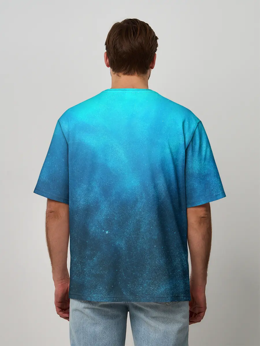 Мужская футболка оверсайз / Among Us | Imposter